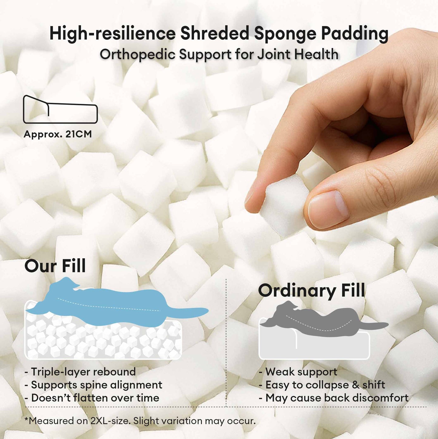 Orthopedic CozyCloud™ Dog Bed