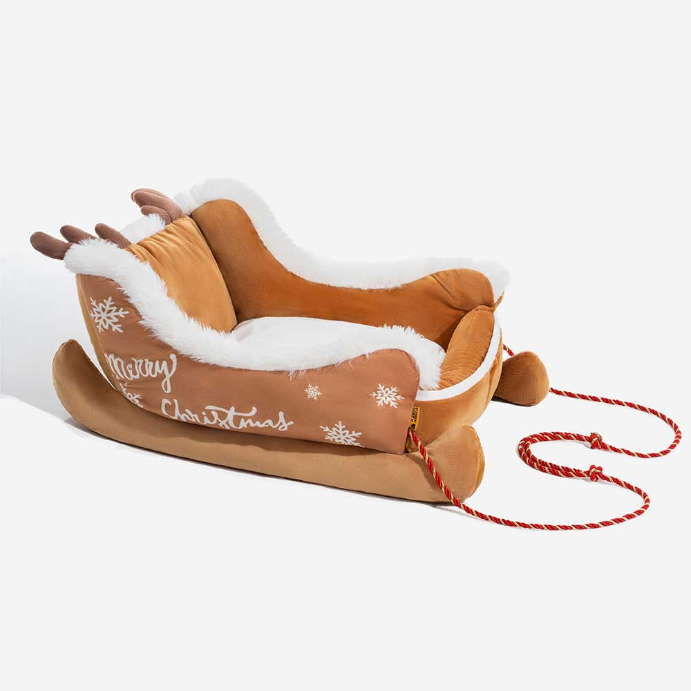 The Cozy Sleigh Dog Bed
