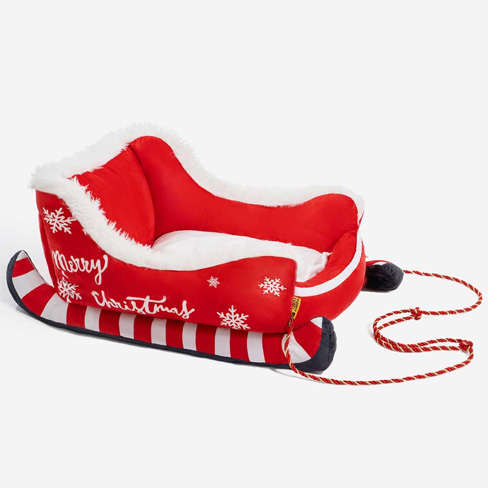 The Cozy Sleigh Dog Bed