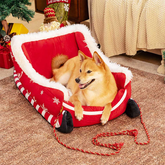 The Cozy Sleigh Dog Bed